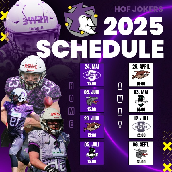 Hof Jokers Spielplan
