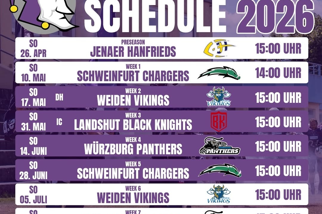 Hof Jokers Spielplan